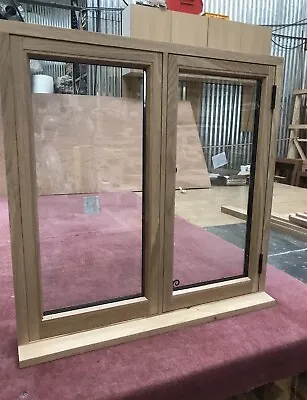 £795 • Buy Window Double Glazed Windows Traditional Solid Oak 1050mm X 1050mm Shepherds Hut