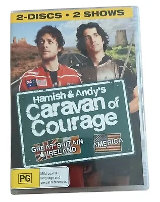 Hamish And Andy's Caravan Of Courage (DVD 2009) R4 - Hamish Blake Andy Lee • £6.78
