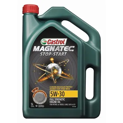 Castrol MAGNATEC 5W-30 Stop Start Full Synthetic Engine Oil 5L 3396960 • $65.41
