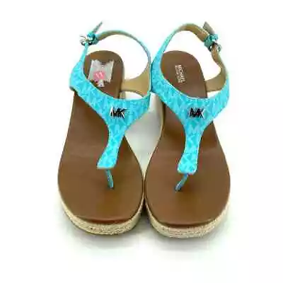 Shoe Size 11 Michael Kors Turquoise Sandals • $45.50
