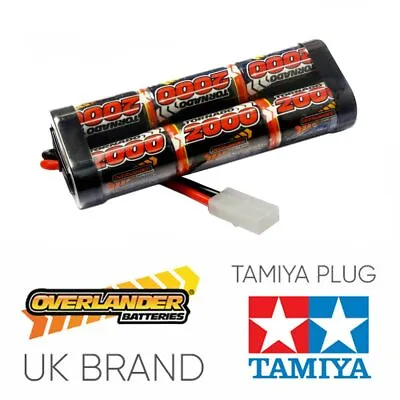 RC Car Battery 2000mah 7.2v Nimh Battery Pack Stick - Tamiya RC Car Boat • £12.75