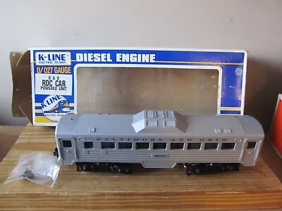 K-Line K-26001 BALTIMORE & OHIO POWERED UNIT RDC CAR  0/027 Gauge Original Box • $59.95