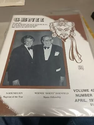 Norm Nielsen & Dorny Kornfield Issue Genii Magazine 1978 Vol. 42 No.4 • $16.59