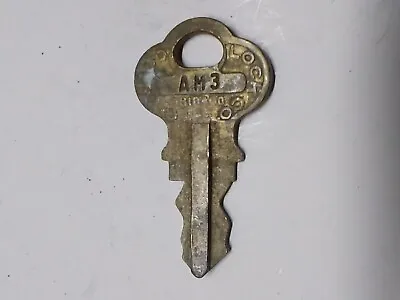 Chicago Lock Brass Key AM3 AM 3 Coin-op Master Vending Machine  • $9