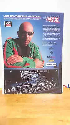 Peavey Jsx Joe Satriani Amplifiers Guitars Print Ad 11 X 8.5   00205 • $4.95