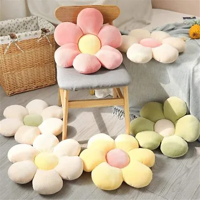 £12.99 • Buy Flower Shaped Cushion Floor Chair Seat Pad Colorful Plush Seating Pillow Decor