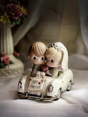 Precious Moments Wedding Couple Home Decor Sculpture Figurine Wedding Gift • $53.29