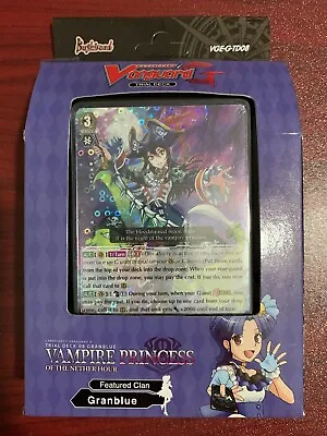 Cardfight Vanguard Vge-g-td08 Vampire Princess Of The Nether Hour Trial Deck • $80