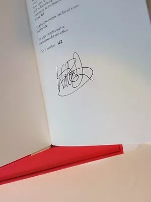 Kate Bush Signed How To Be Invisible Deluxe Hardback 2018 Limited Edition Of 500 • £550