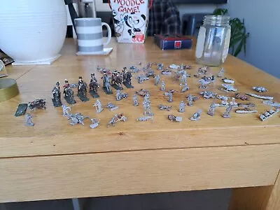 Antique Lead Soldiers Job Lot Approx 75 Pieces. See Photos • £8