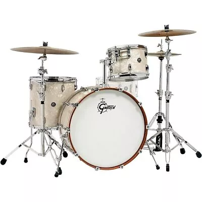 Gretsch 4pc Renown Drum Kit Set Bass Toms & Snare - Vintage Pearl • $2249.02