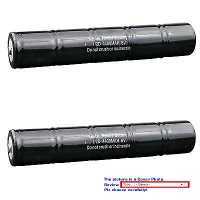 Kastar 6V 4400mAh Ni-MH Battery For Streamlight SL20S SL20X SL20X W/AC SL20S • $81.99