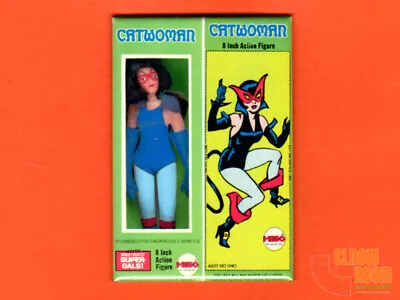 Mego Catwoman Window Box 2x3  Fridge/locker Magnet Box Art Greatest Super-Gals  • $3.75