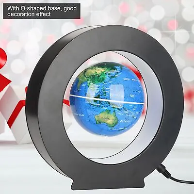 £26.04 • Buy Magnetic Levitation 4in Floating Globe Rotating World Map W/ LED Light Decor UK