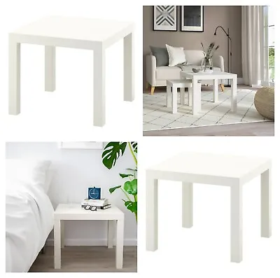 IKEA Lack Coffee Side Table - Home Office Furniture White 55 X 55cm • £23.07