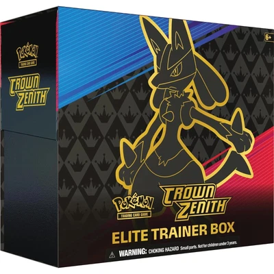 $99 • Buy Pokemon TCG Crown Zenith Elite Trainer Box Sealed NEW