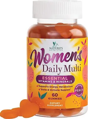 Multivitamin For Women - Highest Potency Complete Daily + Multimineral Gummies • $10.92