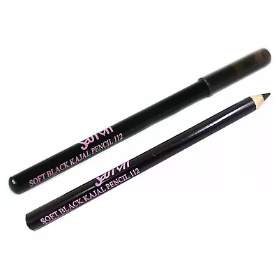 £2.65 • Buy Saffron Soft Black Eyeliner Pencil Kohl Kajal Eye Liner Pencil