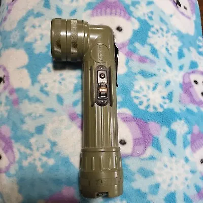 US Military Angle Head Flashlight MX-991/U GT Price 1980s Era Colored Lenses • $20