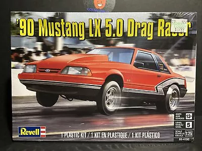 Revell 1990 Ford Mustang LX 5.0 Drag Racer 1:25 Scale Model Car Kit 4195 New  • $26.25
