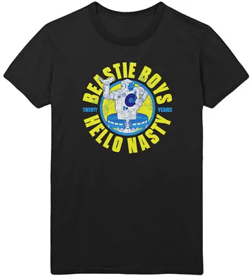 Beastie Boys 'Hello Nasty 20 Years' Black T-Shirt - NEW & OFFICIAL! • $38.05