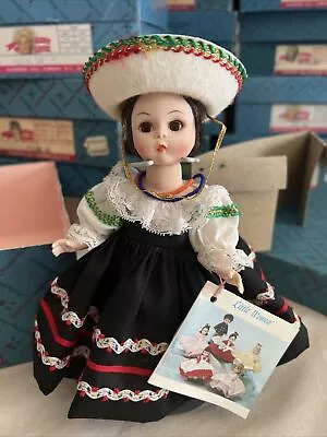 Madame Alexander 8” Mexico Doll 1978 • $26