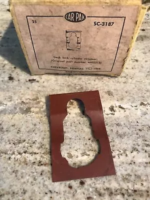 $8.95 • Buy GM 4602513 1951-1958 Chevrolet & Pontiac Trunk Lock Cylinder Retainer Clip NOS