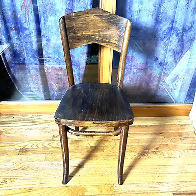 Beautiful Vintage Bentwood Wood Chair Made In Poland LOCAL PICK UP PHILLY PA • $65