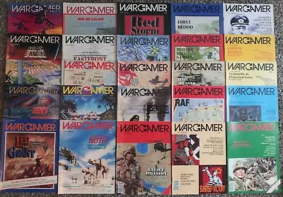 3W Wargamer Magazine Vol. 2 COMPLETE RUN 25 Issues • $39.99