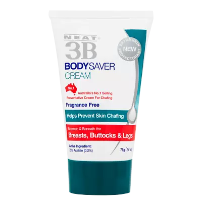 Neat 3B Body Saver Cream 75g Helps Prevent Skin Chafing Sensitive Skin • $14.43