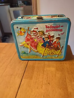  Vntg Lunch Box BedKnobs And Broomsticks Aladdin Industries No Thermos Or Handle • $49.99