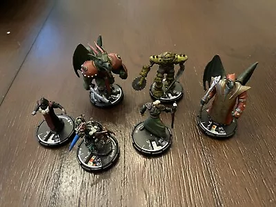 VINTAGE WIZKIDS MAGE KNIGHT Miniatures Lot X6 D&D Magna Draconum Spine Sucker • $14.99