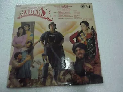 MADAM X ANNU MALIK 1990  RARE LP RECORD OST Orig BOLLYWOOD VINYL Hindi India VG+ • $299