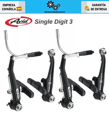 $22.89 • Buy Avid SD3 V-Brake Single Digit 3 Brakes Set Front Back Pair Mtb Single Digit 3