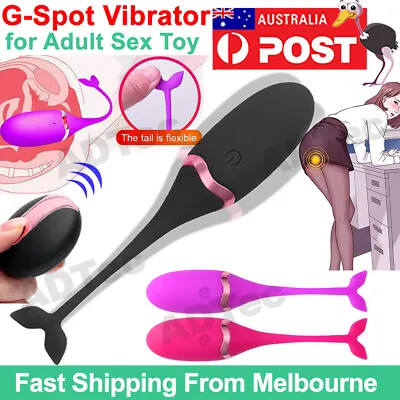 Vibrator Wearable Bullet Egg G-Spot Massager Remote Control Adult Women Sex Toys • $22.95