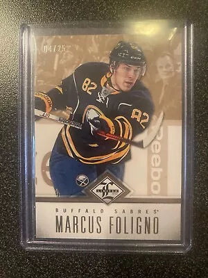 2012-13 Limited Gold #112 Marcus Foligno /25 • $7