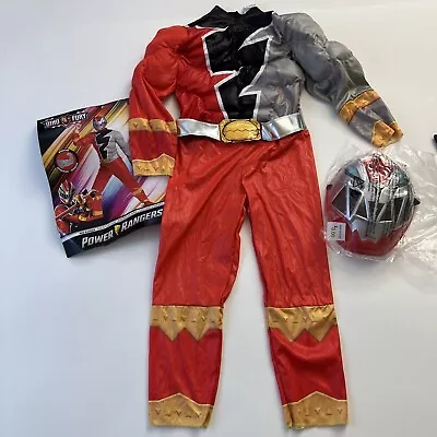 Power Rangers Red Ranger Kids Costume Halloween Medium 8-10 • $11.87