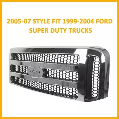 2006 Style For F250 F-250 FORD Super Duty CHROME GRILL GRILLE CONVERSION 1999-04 • $262.50