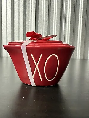 NEW Rae Dunn Red XO Heart Shaped Valentine's Day Measuring Cups • $35