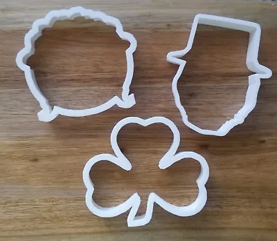£4.25 • Buy St Patrick's Day Ireland Cookie Cutter Biscuit Dough Pastry Fondant Stencil 