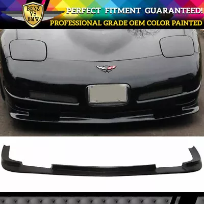 Fit 97-04 Chevy Corvette C5 ZR1 Style Front Bumper Lip Spoiler Painted Color • $246.99