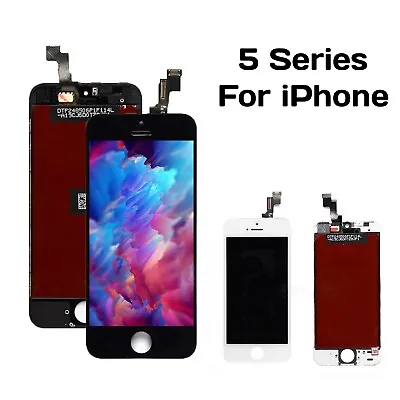 For IPhone 5 5S 6 6S 7 8 Plus SE2 Screen Replacement LCD Digitizer Touch Display • £13.95