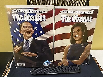 First Family: The Obamas #1 (2009) Bluewater Comics Set Barack Michelle PICTURED • $14.99