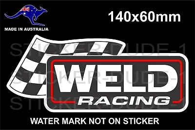 Weld Racing Sticker Tig Toolbox Tjm Warn Ford Holden Beer Fridge Mancave  • $5.99