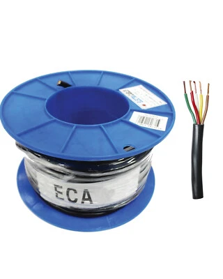 $728.99 • Buy 5MM 5 Core Multi Trailer Automotive Cable 100M ECA55-100