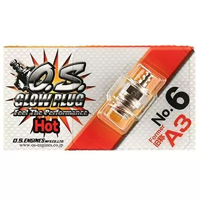 OS #6 # 6 A3 2 Two Stroke Nitro Engine RC Airplane / Car Hot Glow Plug OSMG2690 • $15.95