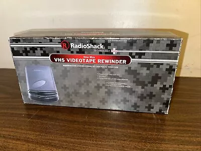 NEW Radio Shack VHS Videotape Cassette VCR Tape Rewinder 44-1223 New In Box • $29.98