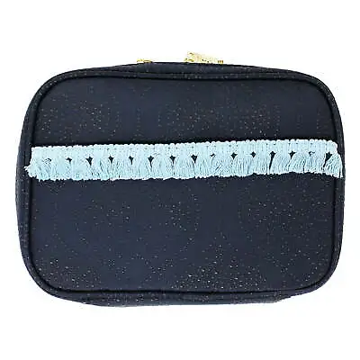 Modella By Conair Cosmetic Bag Makeup Flip Pod Organizer Dark Blue • $9.99