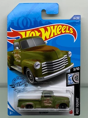 $6.95 • Buy Hot Wheels Rod Squad 3/10 52 Chevy 201/250