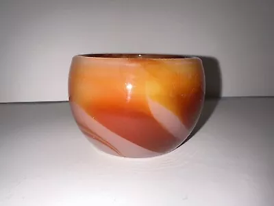 Natural Carnelian Stone Cup Carnelian Crystal Bowl  Decoration • $15